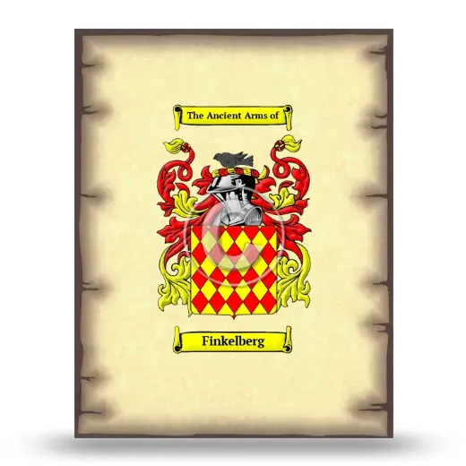 Finkelberg Coat of Arms Print