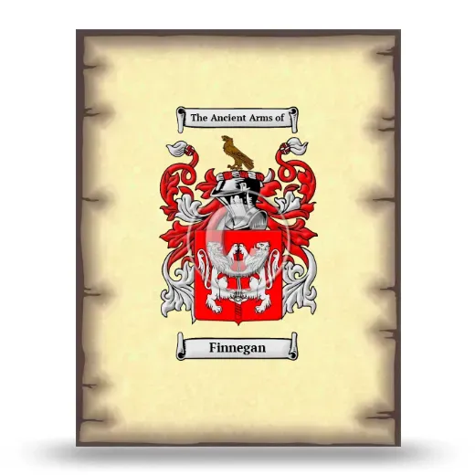 Finnegan Coat of Arms Print