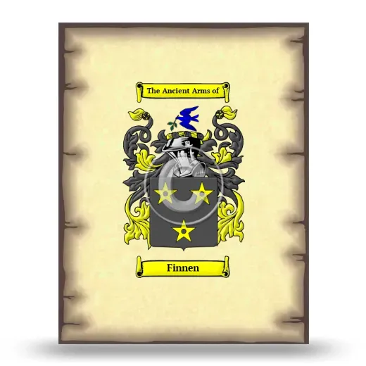 Finnen Coat of Arms Print