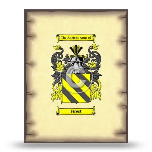 Firest Coat of Arms Print