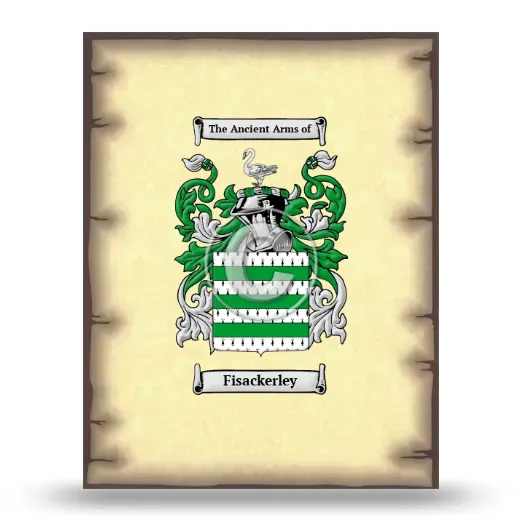 Fisackerley Coat of Arms Print