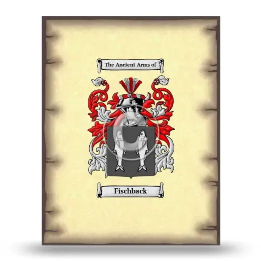 Fischback Coat of Arms Print