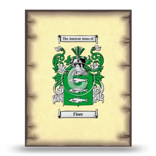 Fiser Coat of Arms Print