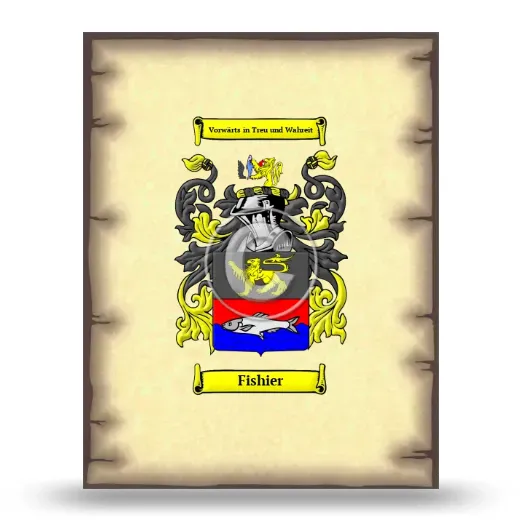 Fishier Coat of Arms Print