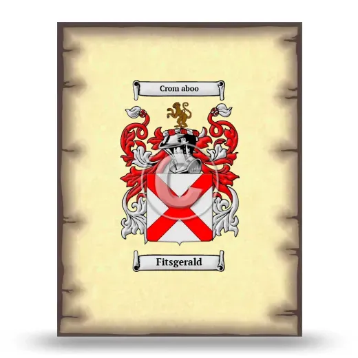 Fitsgerald Coat of Arms Print