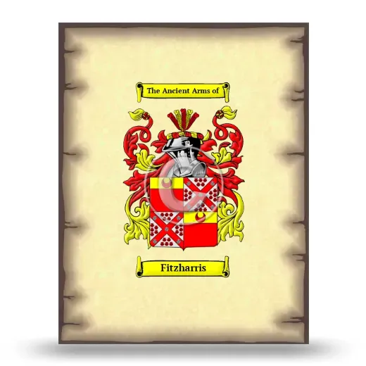 Fitzharris Coat of Arms Print