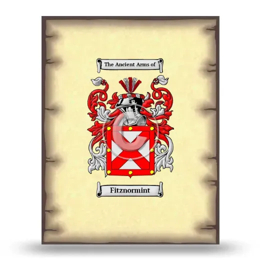 Fitznormint Coat of Arms Print