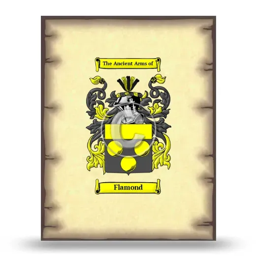 Flamond Coat of Arms Print