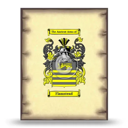 Flamstead Coat of Arms Print