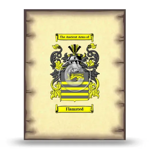 Flamsted Coat of Arms Print
