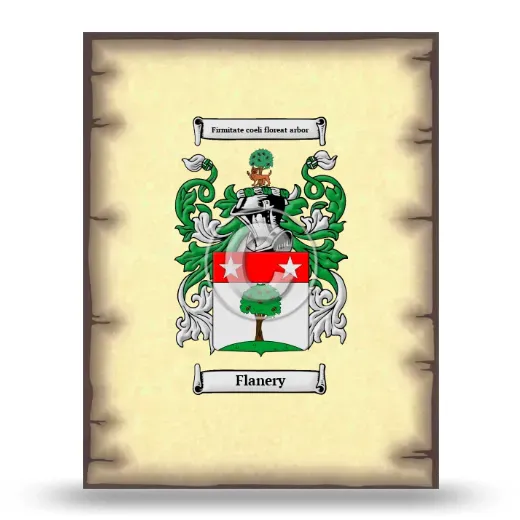 Flanery Coat of Arms Print