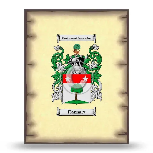 Flannary Coat of Arms Print