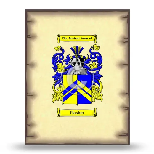 Flasher Coat of Arms Print