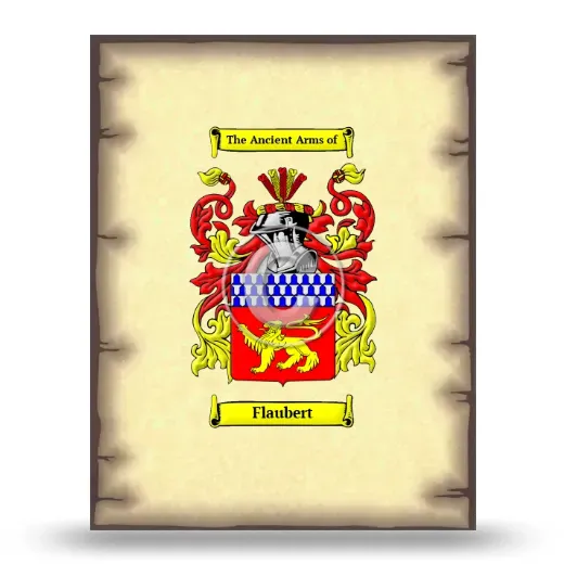 Flaubert Coat of Arms Print