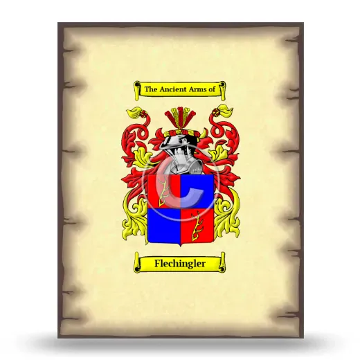 Flechingler Coat of Arms Print