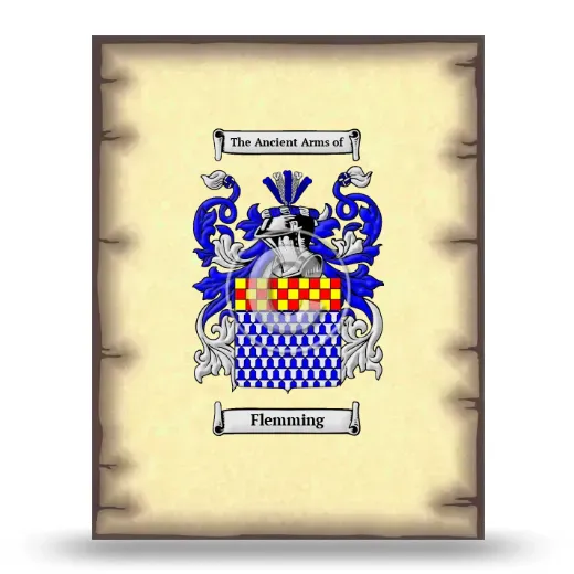 Flemming Coat of Arms Print