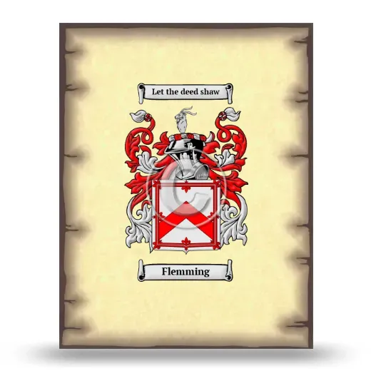 Flemming Coat of Arms Print