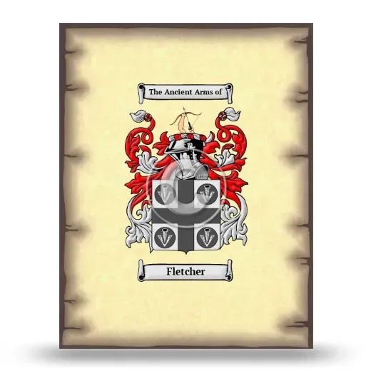 Fletcher Coat of Arms Print