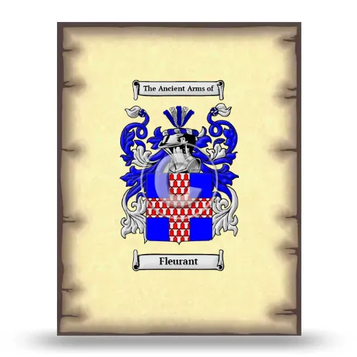 Fleurant Coat of Arms Print