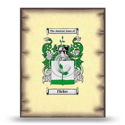 Flicker Coat of Arms Print