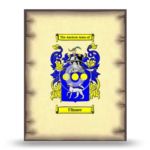 Flinner Coat of Arms Print