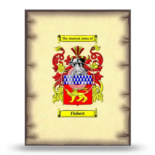 Flobert Coat of Arms Print