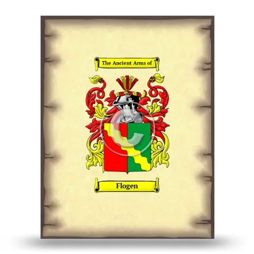 Flogen Coat of Arms Print