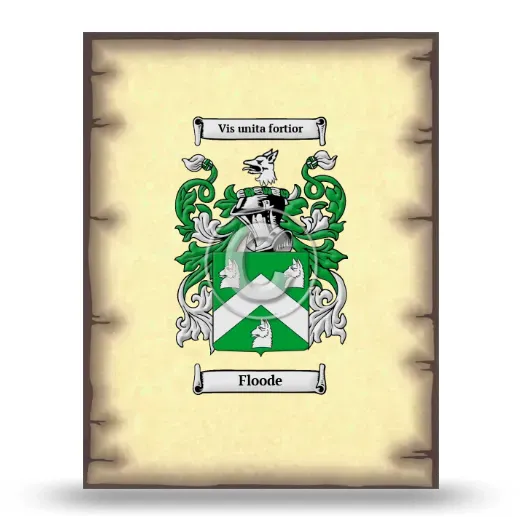 Floode Coat of Arms Print