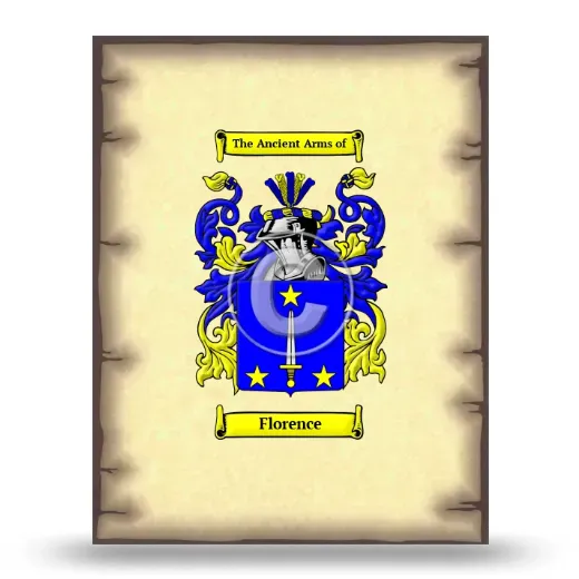 Florence Coat of Arms Print