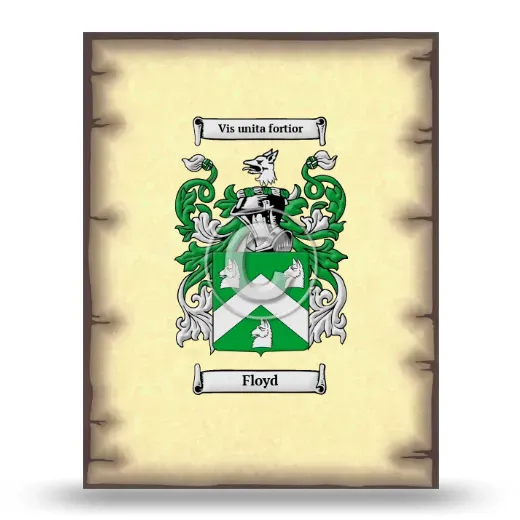 Floyd Coat of Arms Print