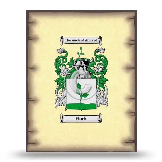 Fluck Coat of Arms Print