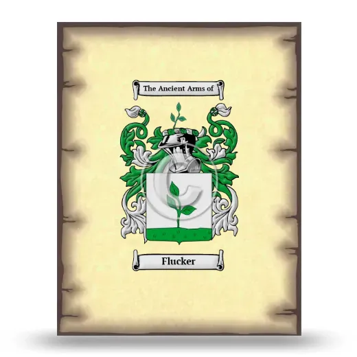 Flucker Coat of Arms Print