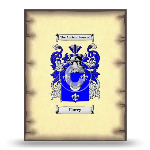 Flurey Coat of Arms Print