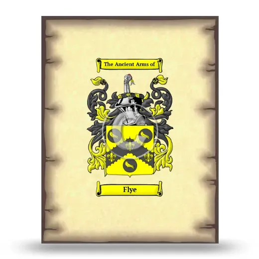 Flye Coat of Arms Print