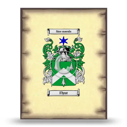 Flynt Coat of Arms Print