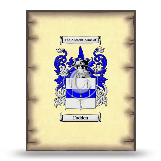 Fodden Coat of Arms Print
