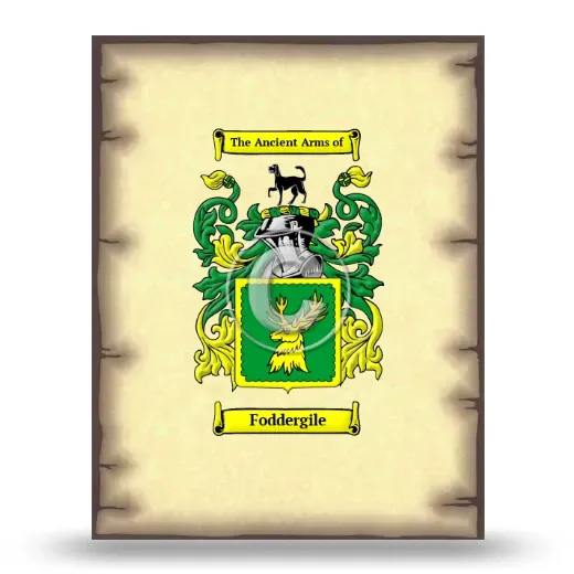 Foddergile Coat of Arms Print
