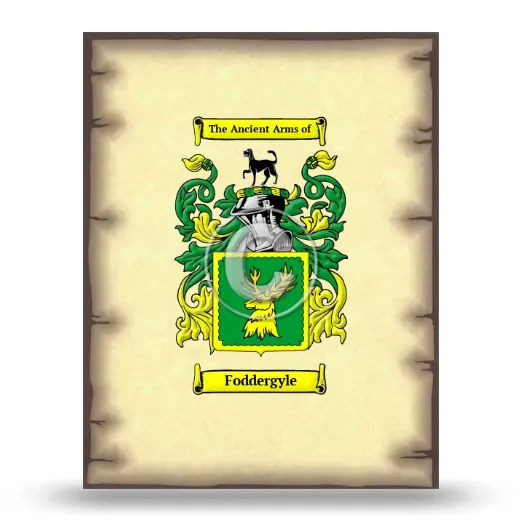 Foddergyle Coat of Arms Print