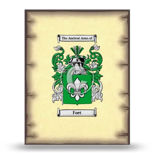 Foet Coat of Arms Print