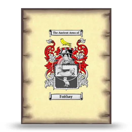 Foithay Coat of Arms Print
