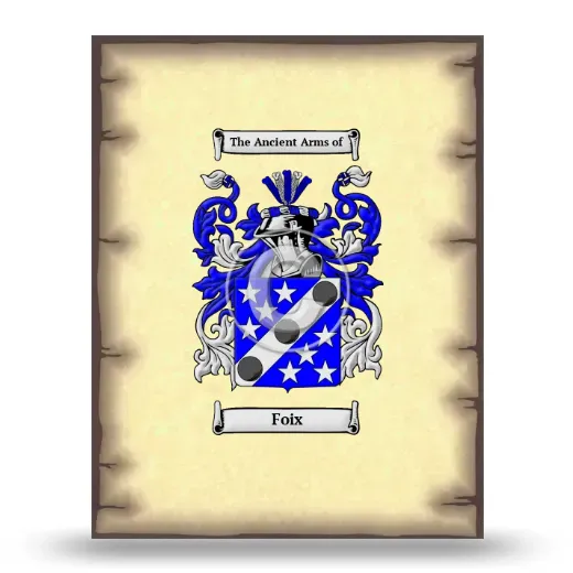 Foix Coat of Arms Print