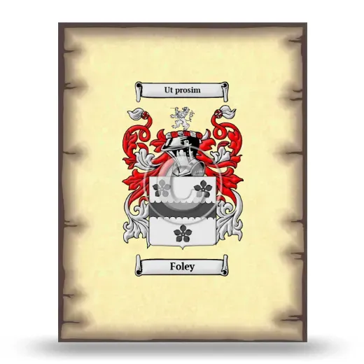 Foley Coat of Arms Print