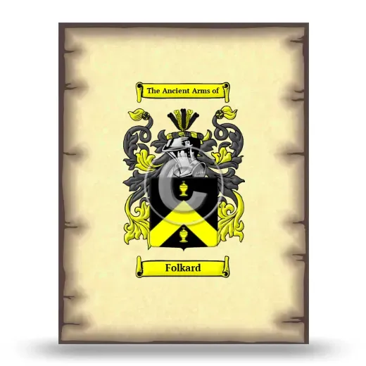 Folkard Coat of Arms Print