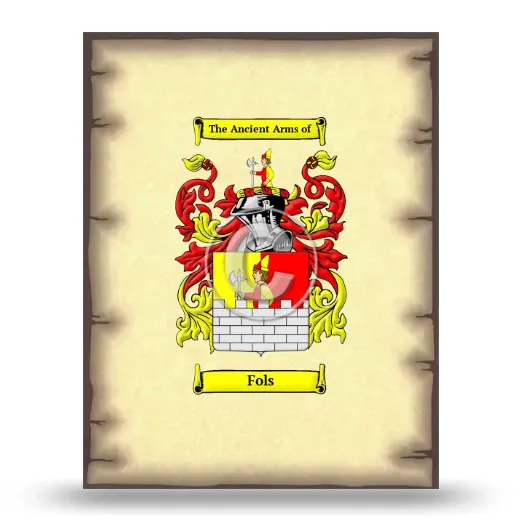 Fols Coat of Arms Print