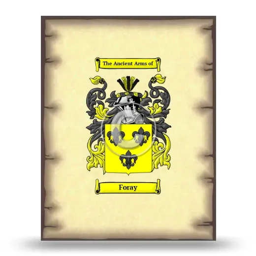 Foray Coat of Arms Print