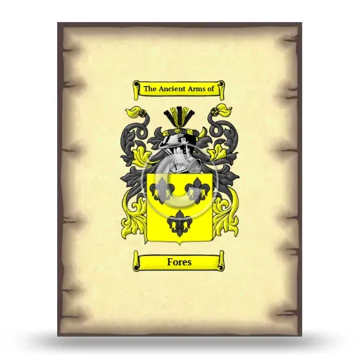 Fores Coat of Arms Print