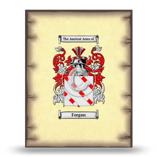 Forgan Coat of Arms Print