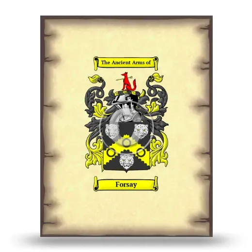 Forsay Coat of Arms Print