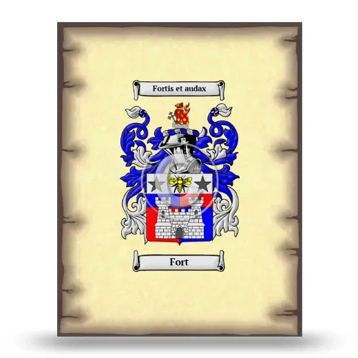 Fort Coat of Arms Print