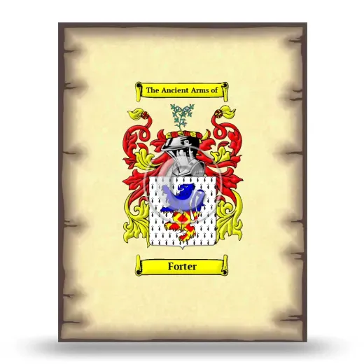 Forter Coat of Arms Print
